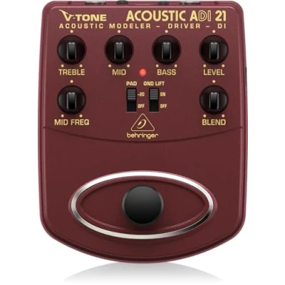 Image of Behringer ADI 21 Acoustic Amp Modeler/ DI