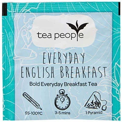 Image of Tea People Everyday English Breakfast 100 Envelopes
