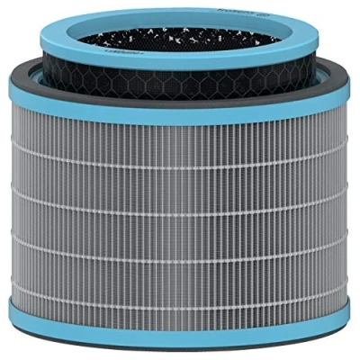 Image of Leitz Trusens Allergy and Flu Replacement Anti viral 3 in 1 HEPA Filter Drum, Mesh Prefilter, Filter, Carbon For Z 2000/Z 2500 Air Purifier, Removes Odours VOCs, 2415117