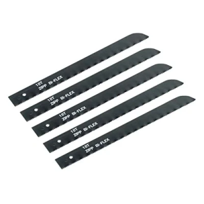Image of Sealey Air Saw Blade 18tpi, Pack of 5
