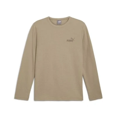 Image of PUMA ESS Elevated Waffle Longsleeve Tee