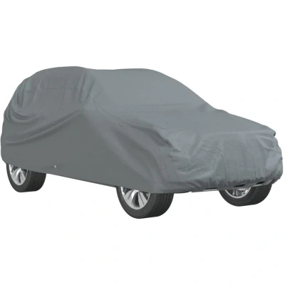 Image of vidaXL Car Cover for SUV Full Grey XL Non Woven Fabric