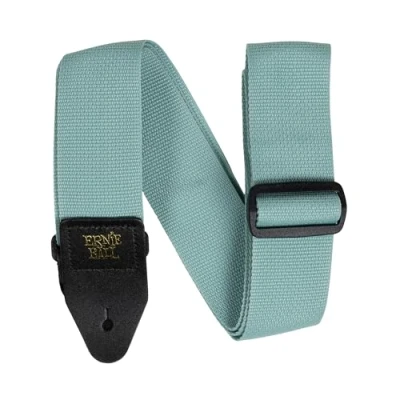Image of Ernie Ball Polypro Guitar Strap/Bass Strap Tidal Green