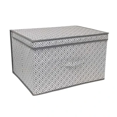 Image of Large Collapsible Jumbo Storage Box Folding Chest Kids Room Tidy Toy (Geo)