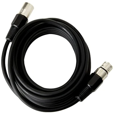 Image of C2G 80380 5m Pro Audio XLR Male to Female Cable Suitable for DJ Equipment, Jack Extender, Amplifiers, Mixer, Microphone Extension, Drum, Speakers, Amp and More