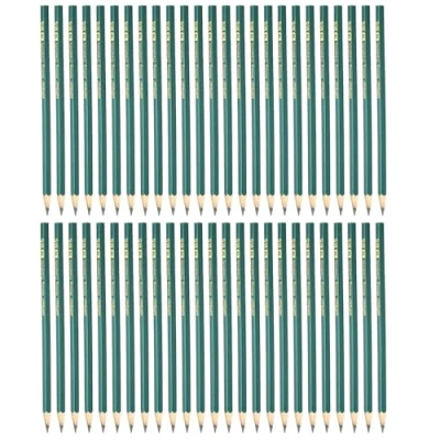 Image of M&amp;G Wooden Hexagonal Pencils, 5 Set 2B Pencils Graphite Round for Classroom Teacher Office Supplies, Green