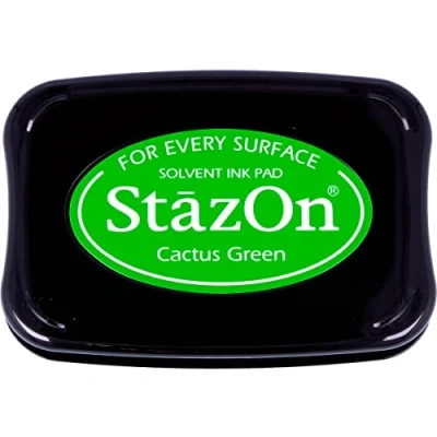 Image of Tsukineko StazOn Stamp Pad, Light Green