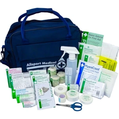 Image of Safety First Aid Group Sports Kit in Water Resistant Holdall Bag Fully Stocked