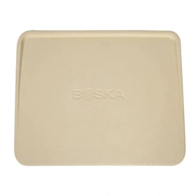 Image of Boska Pizza Stone Deluxe Rectangle/for Oven and BBQ/Crispy Quality Pizza/Luxury Raised Edge/Cordierite / 32x40 cm