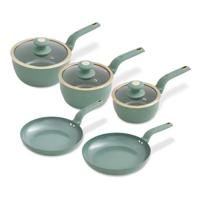 Image of Tower T800232JDE Cavaletto 5 Piece Cookware Set Jade