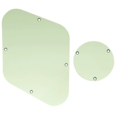 Image of Musiclily LP Control Back Plate and Rear Toggle Switch Cover Set for USA Les Paul Electric Guitar, 3Ply Mint