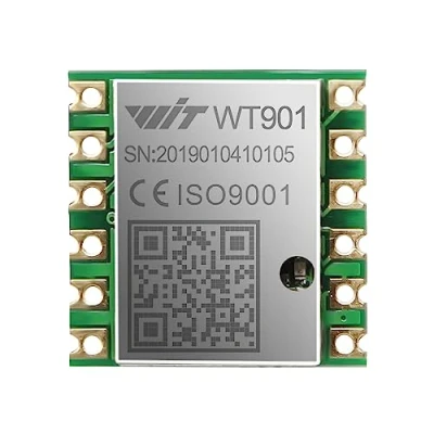 Image of WITMOTION 【9 Axis Inclinometer Module】 WT901 High Accuracy Acceleration+Gyroscope+Angle (XY 0.05 Accuracy)+Electronic Compass with Kalman Filtering, MPU9250 200Hz AHRS IMU for PC/Android/Arduino