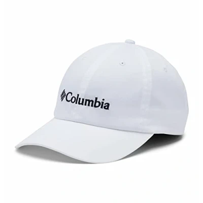 Image of Columbia Unisex ROC 2 Ball Cap Baseball Cap, White x Black, Size O/S