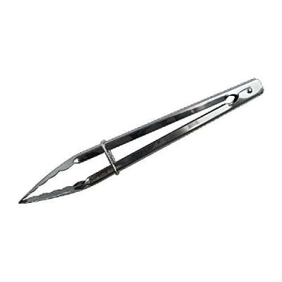 Image of The Home Fusion Company Stainless Steel Tongs Cooking BBQ Pasta Salad Food Serving Kitchen Tool Utensil