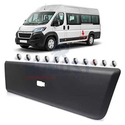 Image of ROBUST Plastic Protective Side Moulding Strip Door Trim Left for Citroen Jumper Relay Fiat Ducato Peugeot Boxer 1306610070 8547.Z1 735438350 2006 Onwards