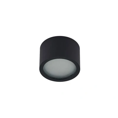 Image of Arcchio Nieva downlight, GX53, round, black