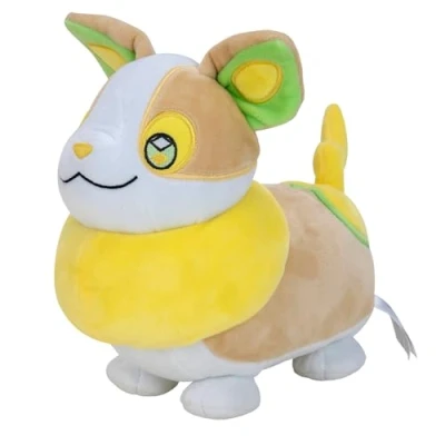 Image of Pokemon Official &amp; Premium Quality 8 Inch Yamper Plush Adorable, Ultra Soft, Toy, Perfect for Playing Displaying Gotta Catch ‘Em All