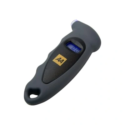 Image of AA Digital Tyre Pressure Gauge AA1634 Easy to Use on Cars Motorbikes Vans Bicycles Backlit LCD Screen 0 100 PSI/0 6.55 Bar