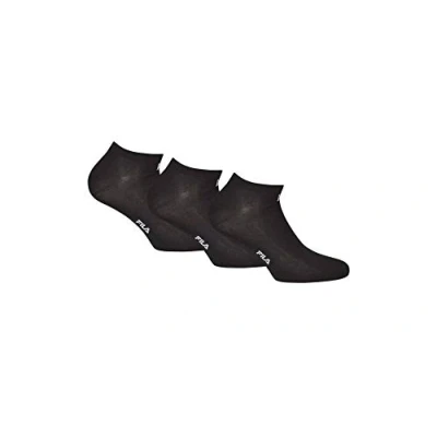 Image of Fila F1782, Unisex Adult Socks, Black, 43/46