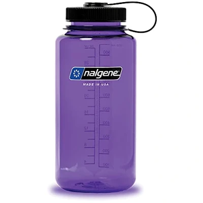 Image of Nalgene Everyday WH Plastic Bottle Purple,1 Liter