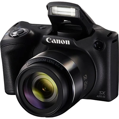 Image of Canon PowerShot SX420 Digital Camera w/ 42x Optical Zoom Wi Fi &amp; NFC Enabled (Black) (Renewed)