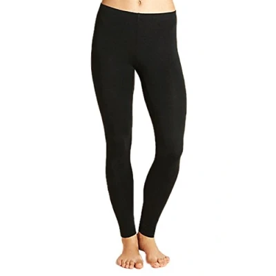 Image of Ladies HeatGuard Black Thermal Leggings 140 Denier Tog 0.5 Brushed Inner Large