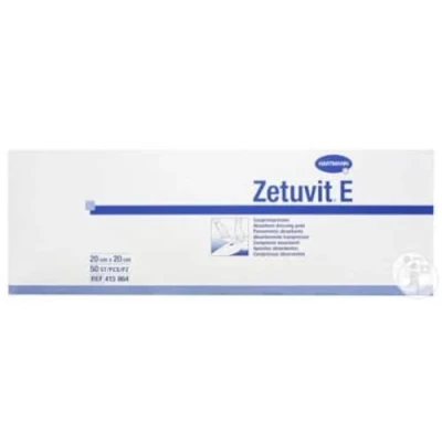 Image of Hartmann Zetuvit E Sterile Absorbent Dressing Pads, 20cm x 20cm, Pack of 15