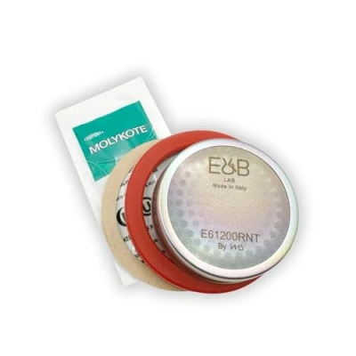Image of IMS Precision Shower Screen for E61 Espresso Machines by E&amp;B, Lab E61200RNT. Nanotech, Reinforced. Includes Cafelat Gasket 8mm, Grease Molykote 111, Paper Shim