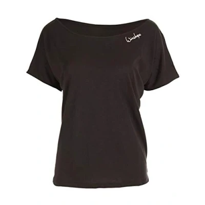 Image of Hape Winston Damen Dance Style Ultra Light Modal Short Sleeve shirt, Womens, sleeved MCT002 SCHWARZ XXL, Black, XXL