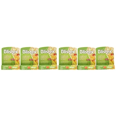 Image of Blistex Lip Protectant SPF 15 Orange Mango Blast.15 oz (Pack of 6)