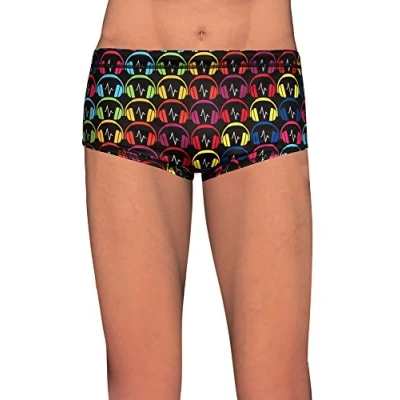 Image of MARU Mens Audio Pacer Trainer Swimming Trunks (Size 34&quot;) Black/Multi