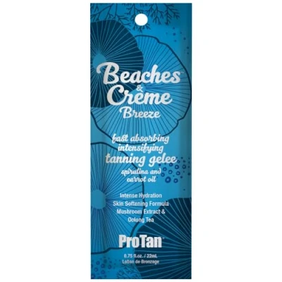 Image of Pro Tan Beaches and Creme Breeze Fast Absorbing Intensifying Tanning Gelee (22ml)