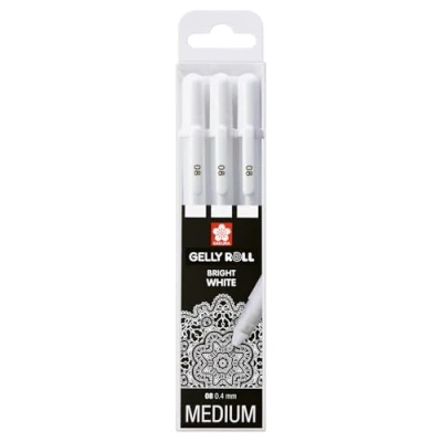 Image of Sakura Pigma Micron Black Pigment Fineliners Plastic Wallet of 7 pcs. 005,01,02,03,05,08, Brush .Made in Japan