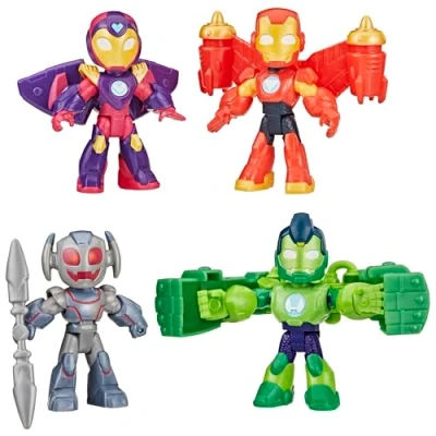Image of IRON Man and His Awesome Friends ARMOR FIGURE PACK