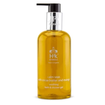 Image of H2K Botanicals Cocoa Butter &amp; Mango Soothing Luxury Shower Gel 250ml (Calm Seas)