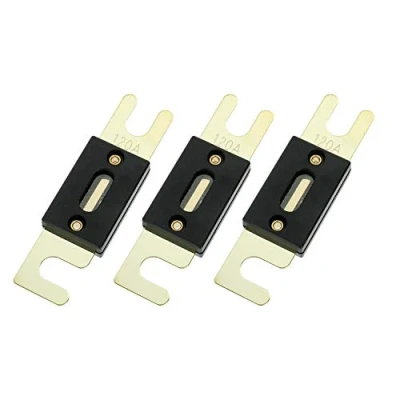 Image of BOJACK 120 Amp 32 VDC ANL Blade Fuse for car audio and video system(Pack of 3 pcs)
