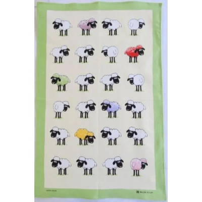 Image of Samuel Lamont Sheepish Linen Union Tea Towel