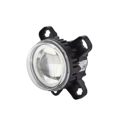 Image of HELLA 1F0 011 988 121 DE/LED Spotlight 90mm Performance L4060 12/24V Round Reference number: 12.5 Screw Connection clear diffusing Lens Colour: Crystal left/right