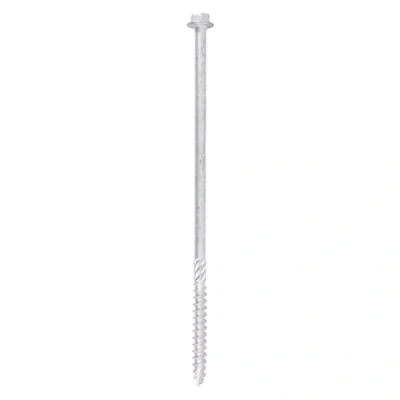 Image of TIMCO Heavy Duty Timber Screws Hex Flange Head Exterior Silver 10 x 160