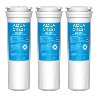 Image of AQUA CREST 836848 Fridge Water Filter, Replacemen for Fisher &amp; Paykel® Filter 836848, RF540ADUSX4 (3 Pack)