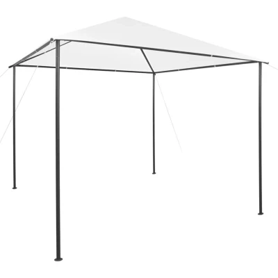 Image of vidaXL Gazebo 3x3x2.9 m White 180 g/m²