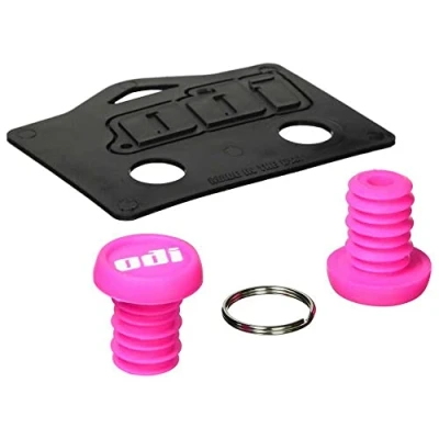 Image of ODI BMX 2 Colour Push In Plugs Pink