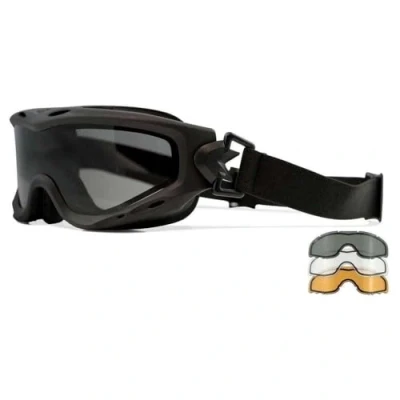 Image of Wiley X Spear Sunglasses, Black, One Size