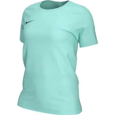 Image of NIKE Womens Dri fit Park 7 Jby T Shirt, Hyper Turq/Black, S EU
