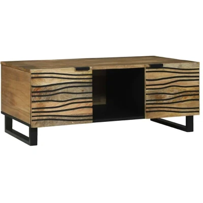 Image of Coffee Table 100x54x40 cm Solid Mango Wood Vidaxl