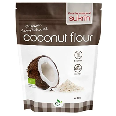 Image of Sukrin Organic Defatted Coconut Flour 400g