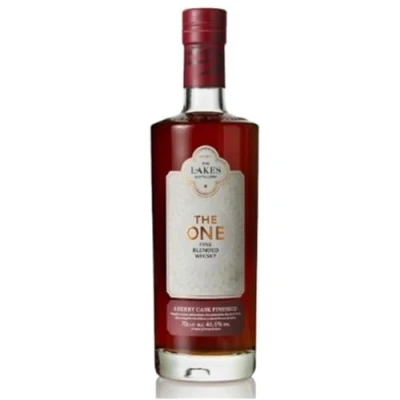 Image of The One Sherry Cask Finished Whisky (1 x 70cl, 46.6% ABV) Lakes Distillery,W022UK