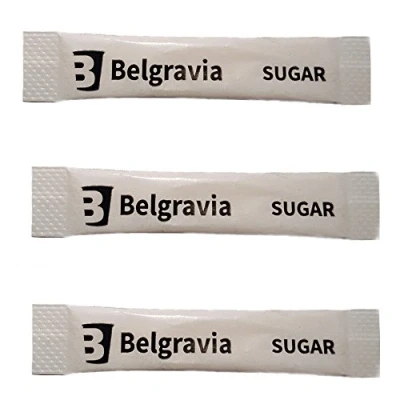Image of Belgravia White Sugar Sticks Tea Coffee (2 Boxes = 2000 Sticks)