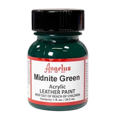 Image of Angelus Leather Paint Midnight Green