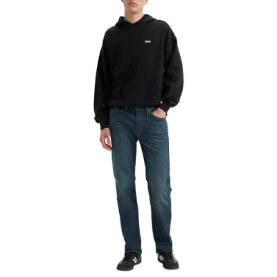 Image of Levi&#039;s Men&#039;s 514 Straight Jeans, Midnight, 34W / 30L
